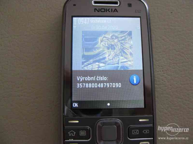 Nokia E52 - mobilní telefony z r.2009 od 150,-Kč - foto 4