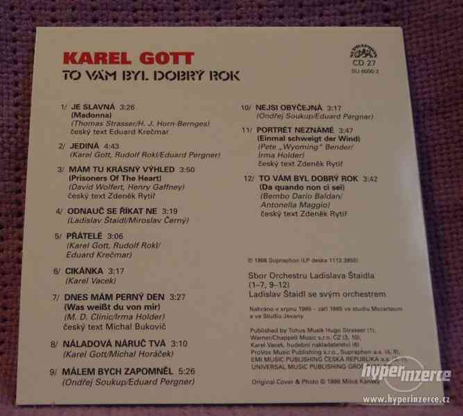 CD Karel Gott - To Vám byl dobrý rok , Vyprodaná retro edice - foto 2