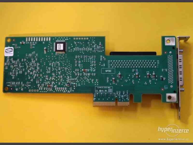 Řadič SCSI HP 439946-001 LSI20320IE ULTRA320 PCI-E X4 LP - foto 2