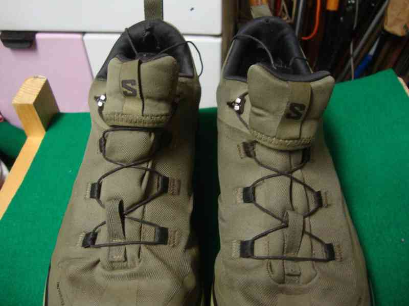 Pánské trekové boty SALOMON CROSS HIKE GTX 2 zelené vel.44 - foto 6