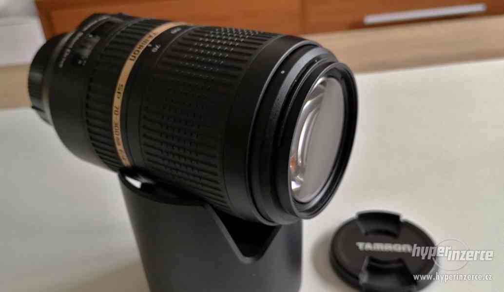 Prodám objektiv Tamron SP 70-300, - foto 3