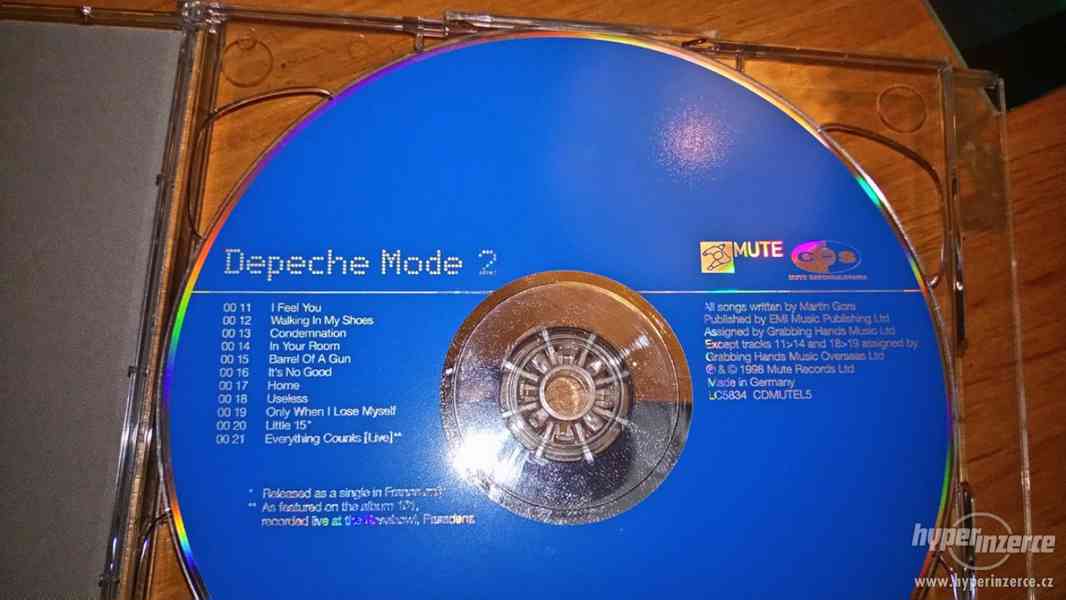 prodám originální cd Depeche Mode - foto 3