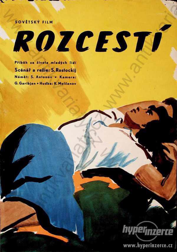 Rozcestí Zdeněk Filip film plakát 1958 - foto 1