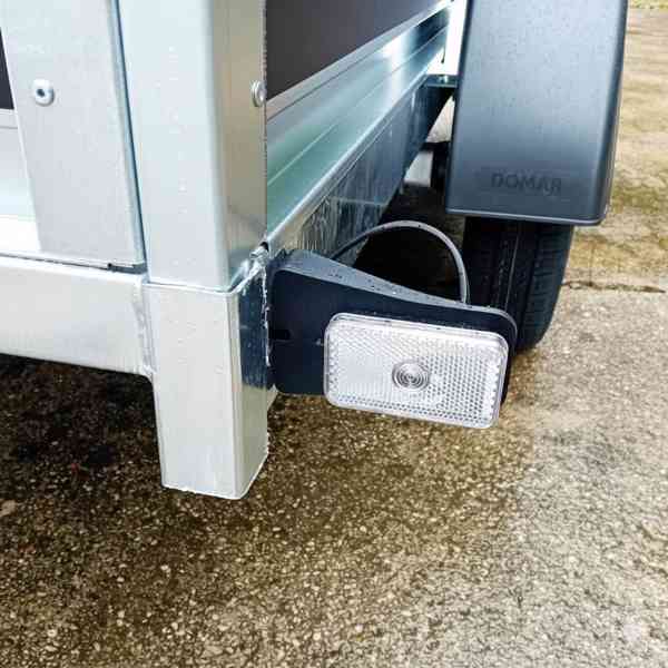 Přívěsný vozík profi NOVÝ 2,35mx1,30, svařovaný rám, DPH - foto 19