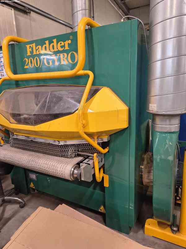 Odjehlovací stroj FLADDER 200/GYRO-1000 VAC - foto 1