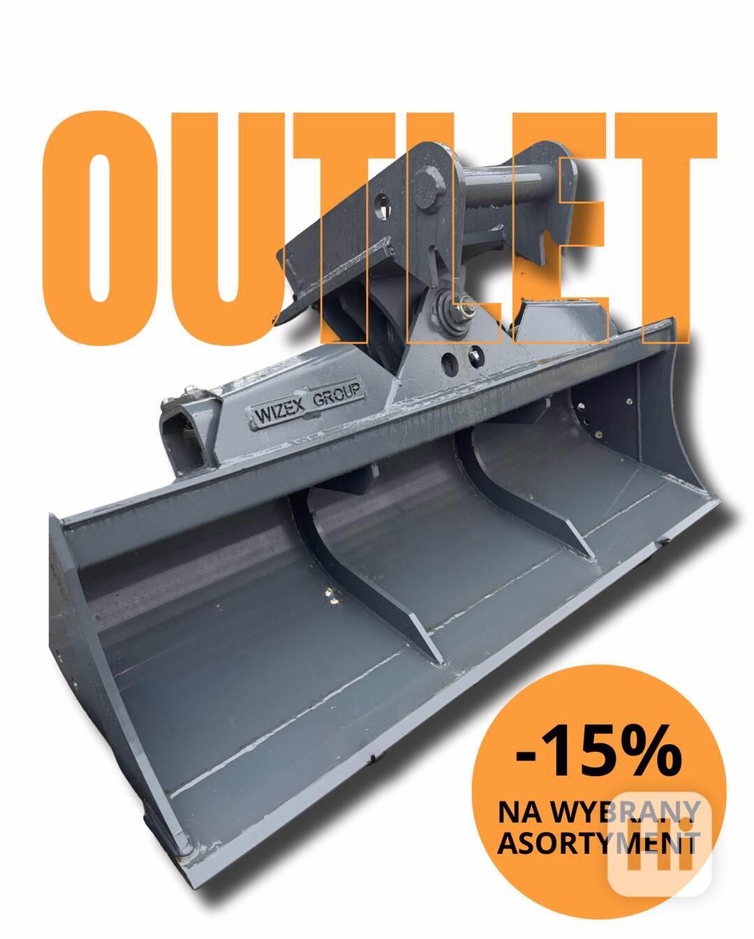 Hydraulická lžíce 170 cm  6–10,5 t — Lehnhoff MS08 — OUTLET - foto 1