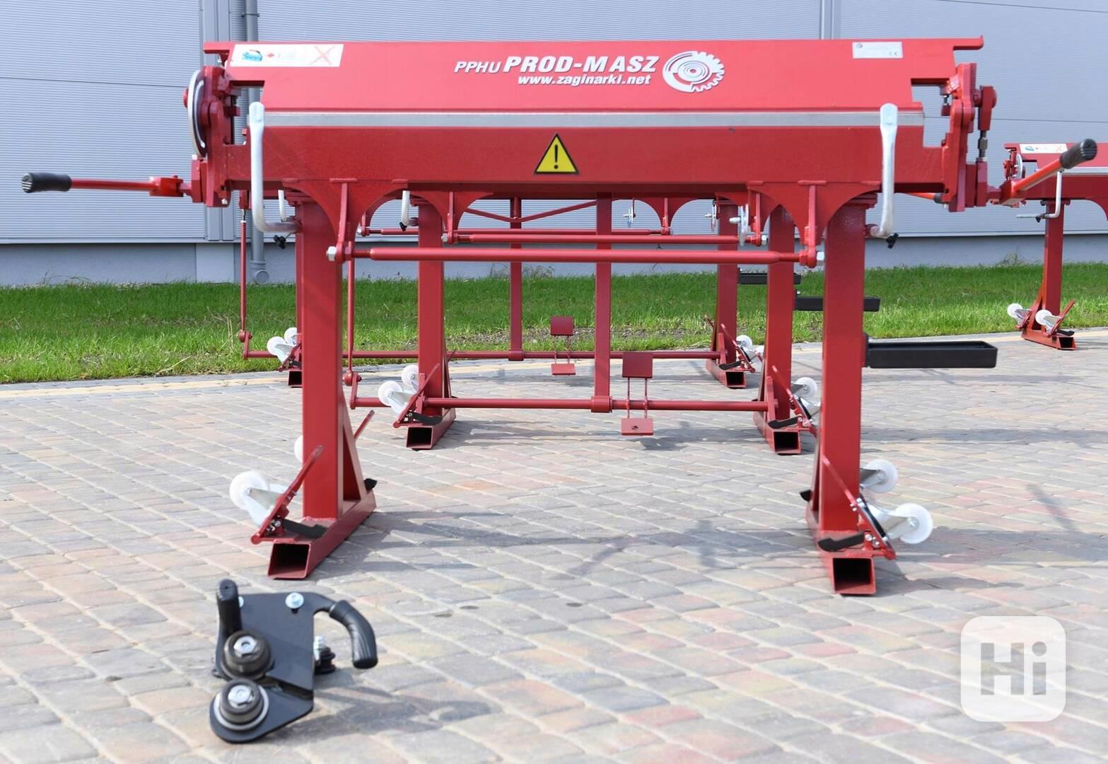 Nová ohýbačka plechu RED 1400/1,2/160° Nejvyšší kvalita   - foto 1