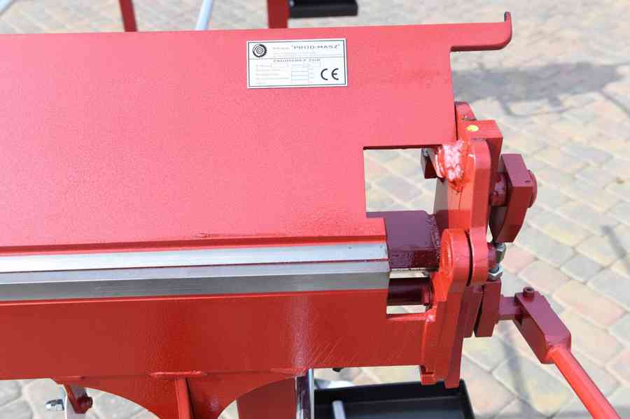 Nová ohýbačka plechu RED 1400/1,2/160° Nejvyšší kvalita   - foto 2