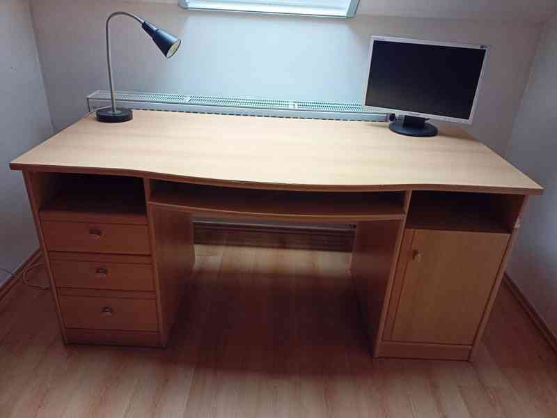 psací stůl velký 160x70x75cm - foto 1