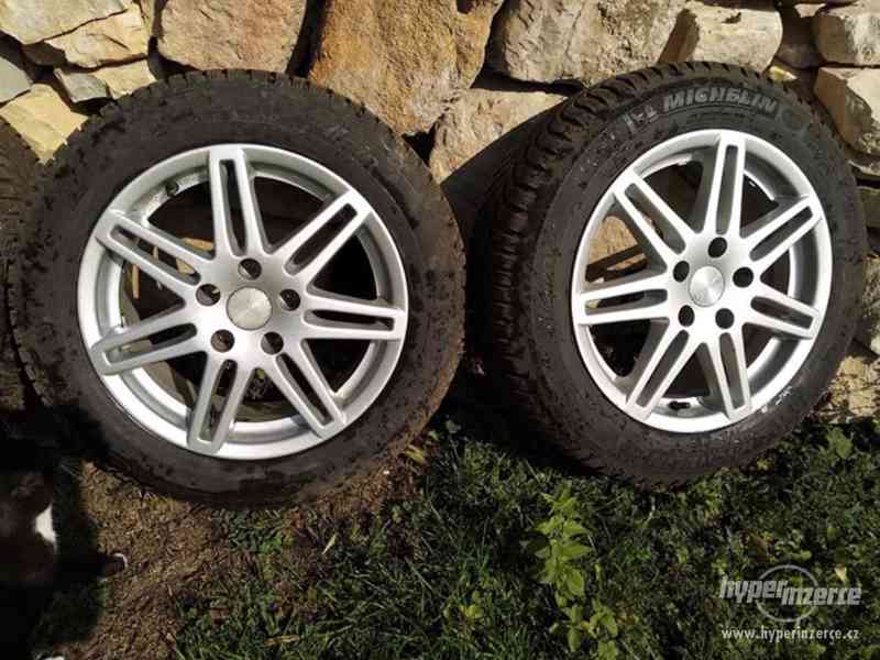 Zimní ALU kola + pneu Michelin Alpin 8mm - foto 2
