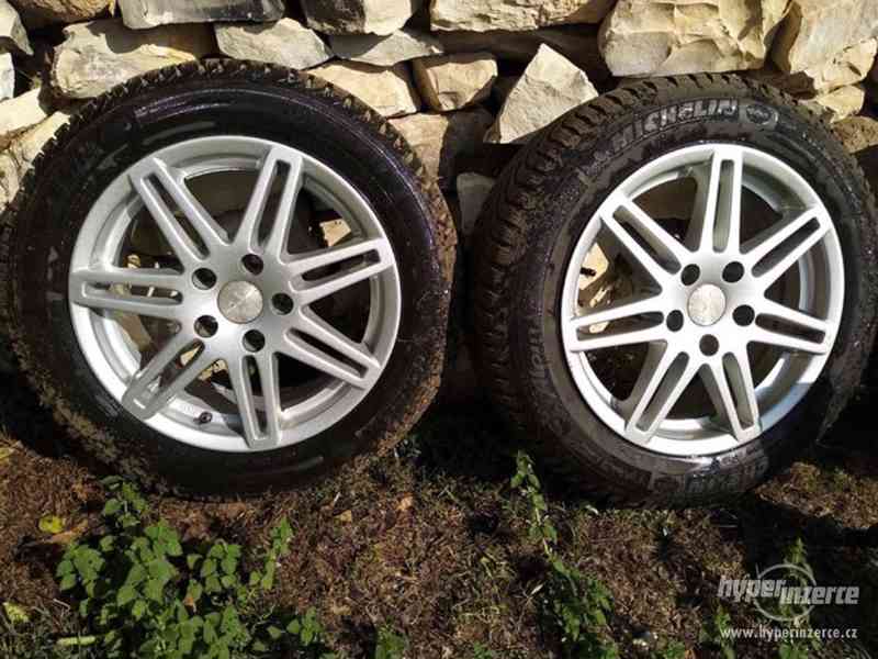 Zimní ALU kola + pneu Michelin Alpin 8mm - foto 3