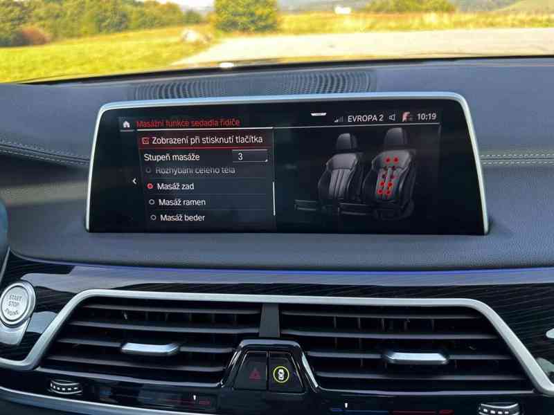 BMW Řada 7 740xd/laser/360°/masáž/ACC/HUD - foto 13