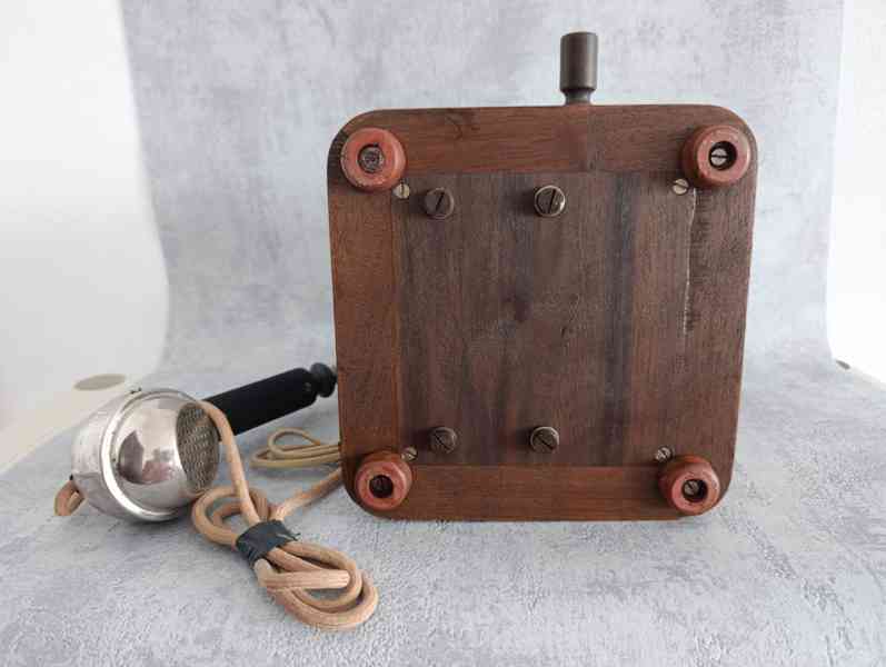 Starožitný francouzs. telefon 1910 Thomson-Houston - foto 21