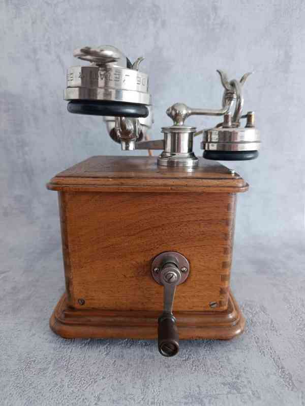 Starožitný francouzs. telefon 1910 Thomson-Houston - foto 6