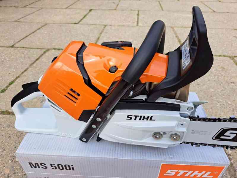 Nová motorová pila STIHL MS500i, 5 kW / 6,8 k, 6,2 kg, délka - foto 4
