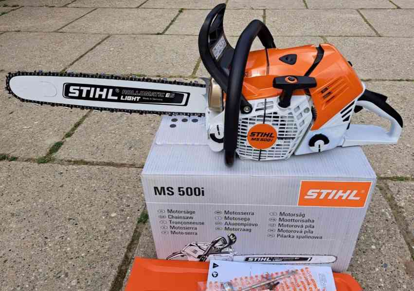 Nová motorová pila STIHL MS500i, 5 kW / 6,8 k, 6,2 kg, délka - foto 7