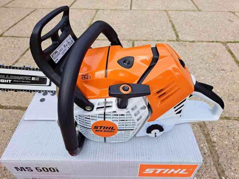 Nová motorová pila STIHL MS500i, 5 kW / 6,8 k, 6,2 kg, délka - foto 5