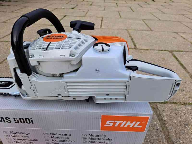 Nová motorová pila STIHL MS500i, 5 kW / 6,8 k, 6,2 kg, délka - foto 3