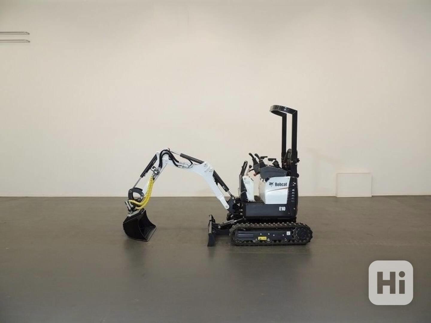 Bobcat E10 Minibagr - foto 1