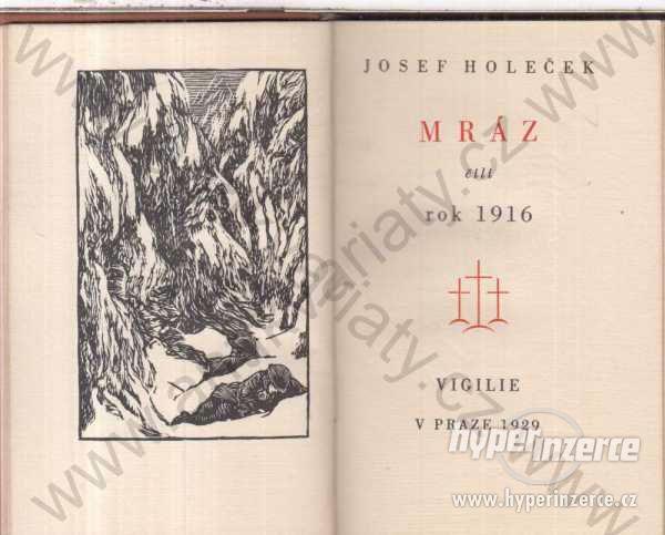 Mráz čili rok 1916 Josef Holeček Vigilie, Praha - foto 1