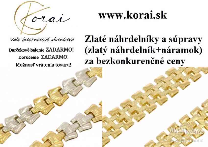 Zlaté náhrdelníky a súpravy KORAI - foto 1