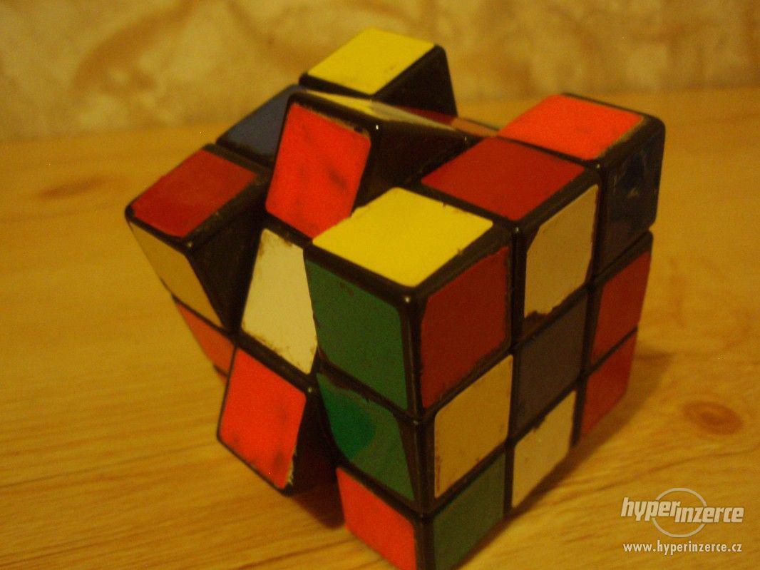 Rubikova kostka -  starý originální kousek - foto 1