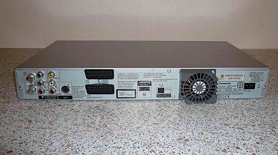 DVD rekordér Panasonic DMR-EH595 - foto 6