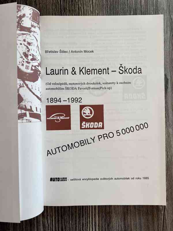 Auto Album Archiv - Laurin & Klement - Škoda 1993 - foto 2