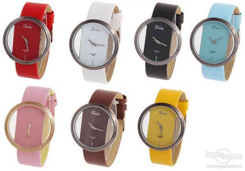 Dámské módní náramkové hodinky - různé barvy - foto 1