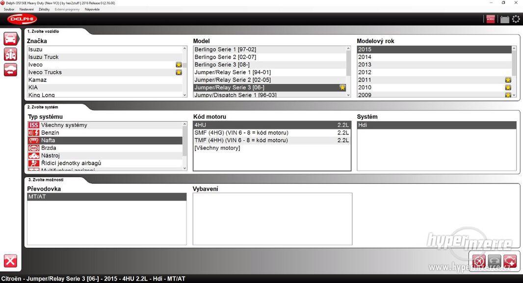 Diagnostika DS150e 2021 Delphi 2017 a WOW! (all in one) - foto 3