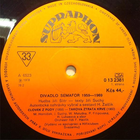 DIVADLO SEMAFOR - 1959 - 1969 (3 LP)  - foto 6