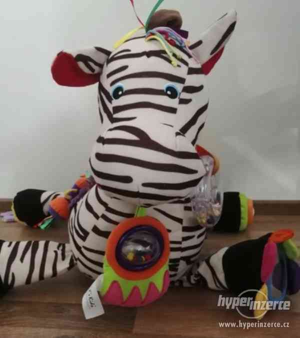 Téměř nehrané - K´s Kids Velká zebra RYAN s 28 funk. zábavy - foto 1