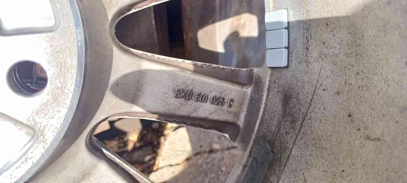 Sada orig alu Audi 17" 5x112 letní pneu 225/50 - foto 10
