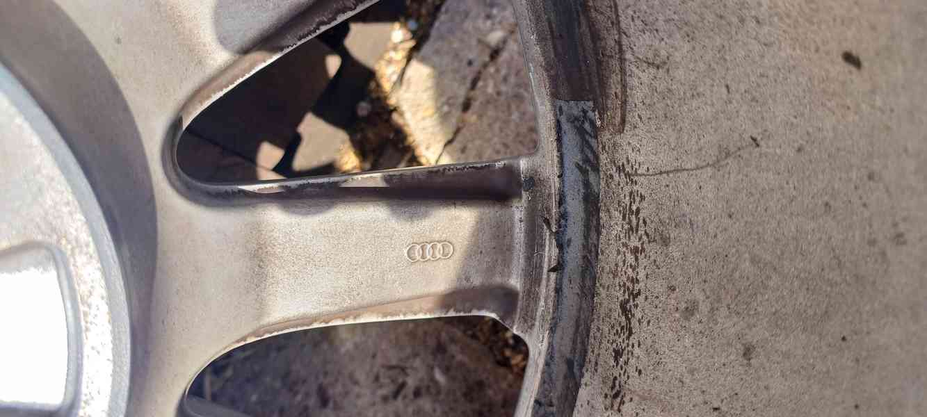 Sada orig alu Audi 17" 5x112 letní pneu 225/50 - foto 12
