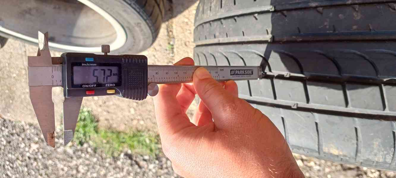 Sada orig alu Audi 17" 5x112 letní pneu 225/50 - foto 14