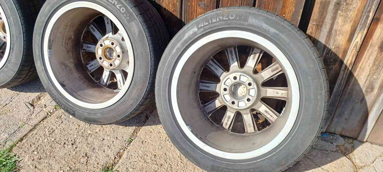 Sada orig alu Audi 17" 5x112 letní pneu 225/50 - foto 9