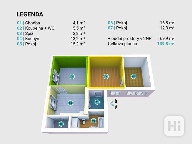 Prodej bytu 3+1, 70m2, Dobšice, ul. Leska - foto 11