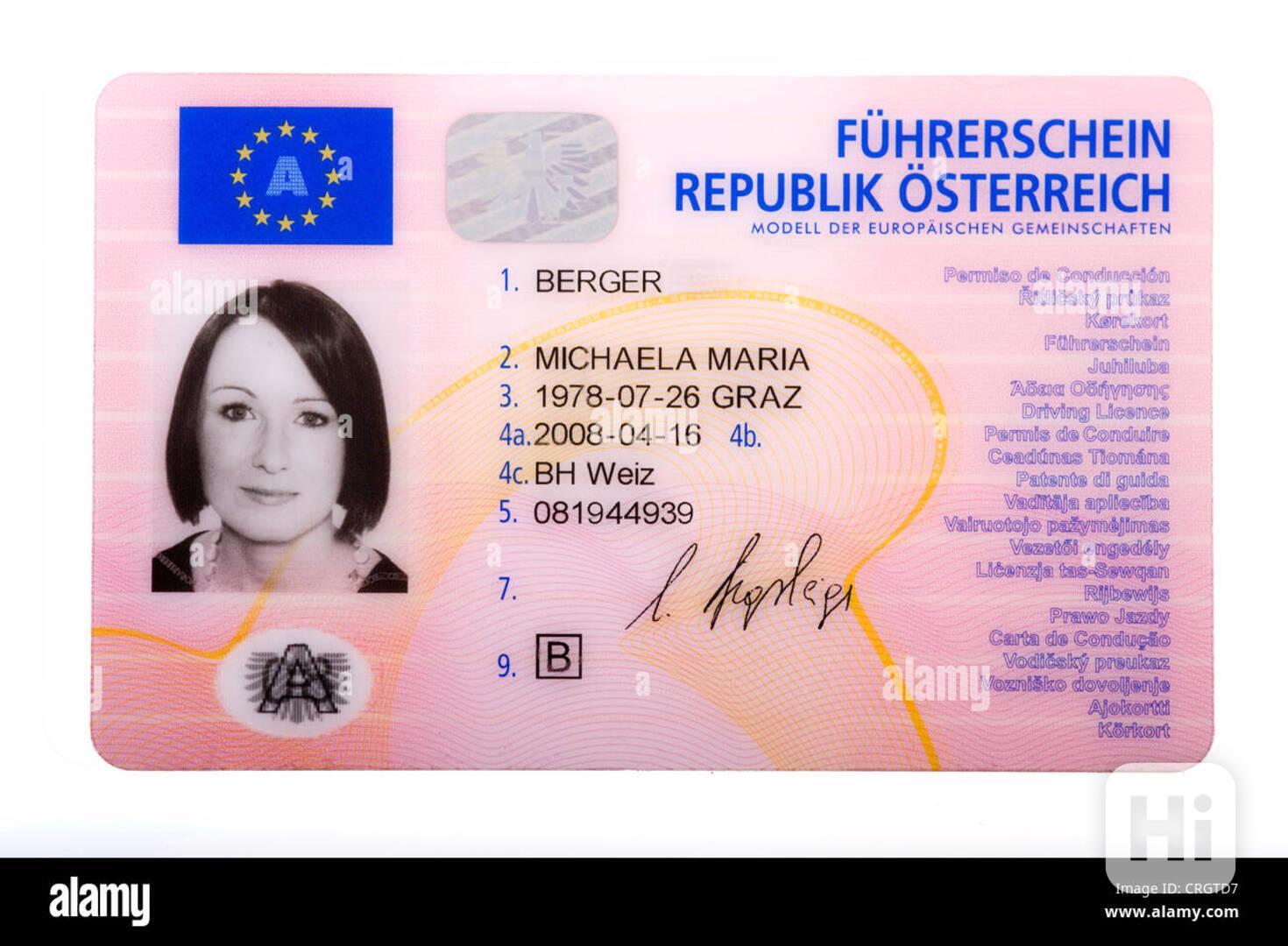 Řidičský průkaz - foto 1