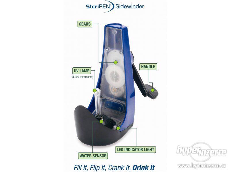 "filtr" na vodu SteriPEN Sidewinder (nový, -40%) - foto 2