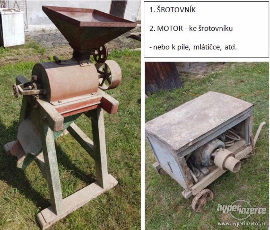ŠROTOVNÍK a motor - foto 1