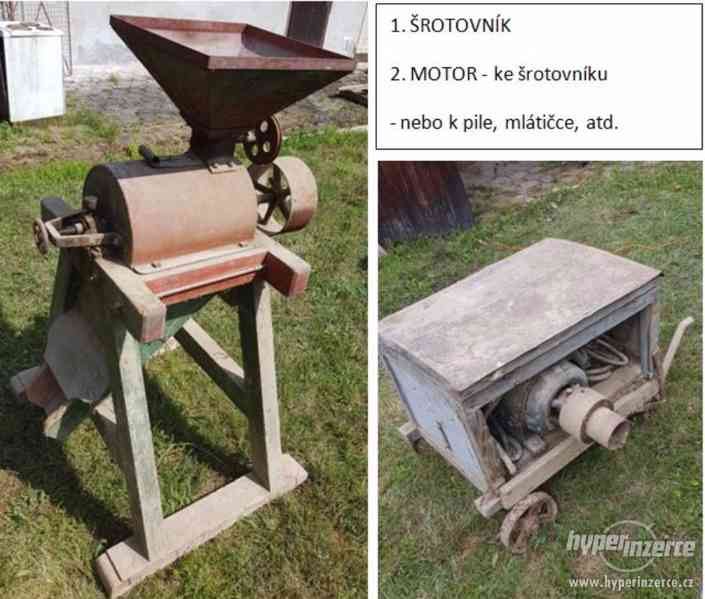 ŠROTOVNÍK a motor - foto 1