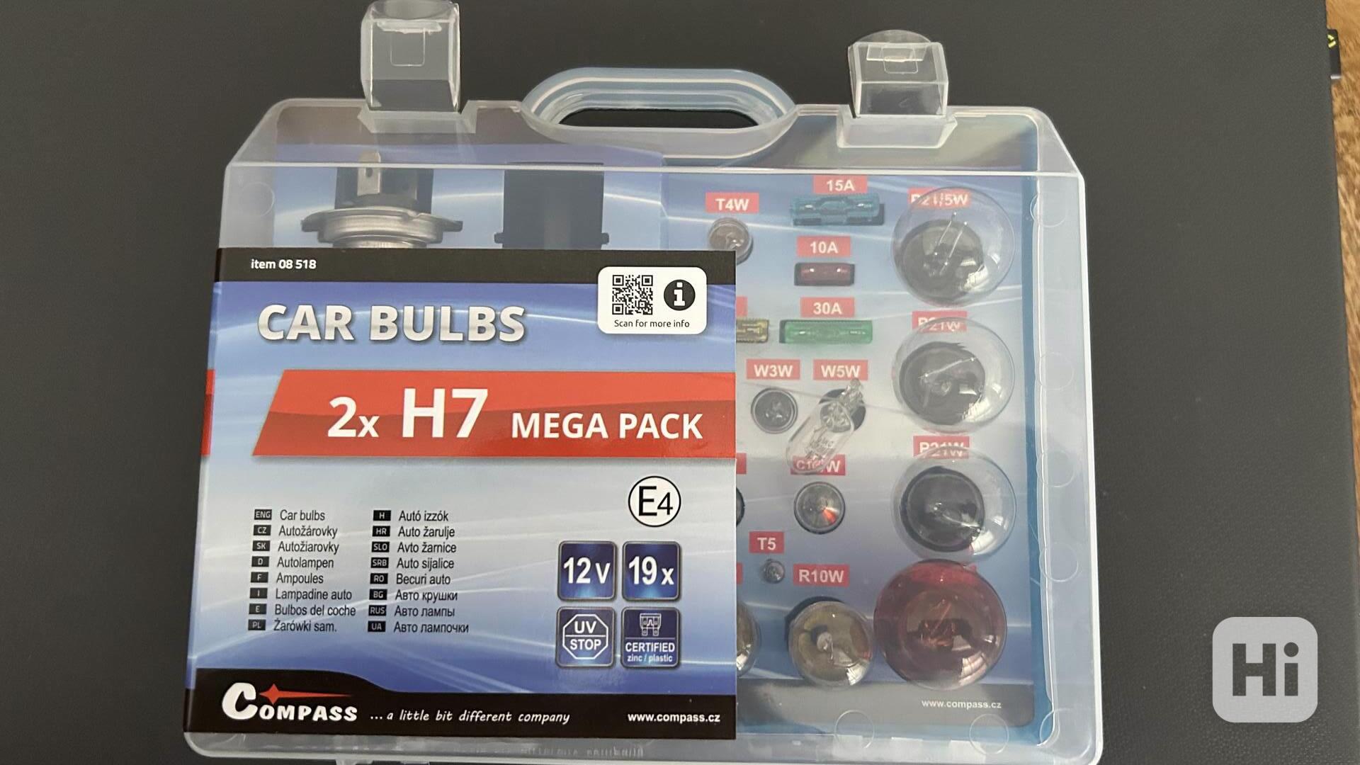 Compass MEGA H7+H7+pojistky+další žárovky - foto 1