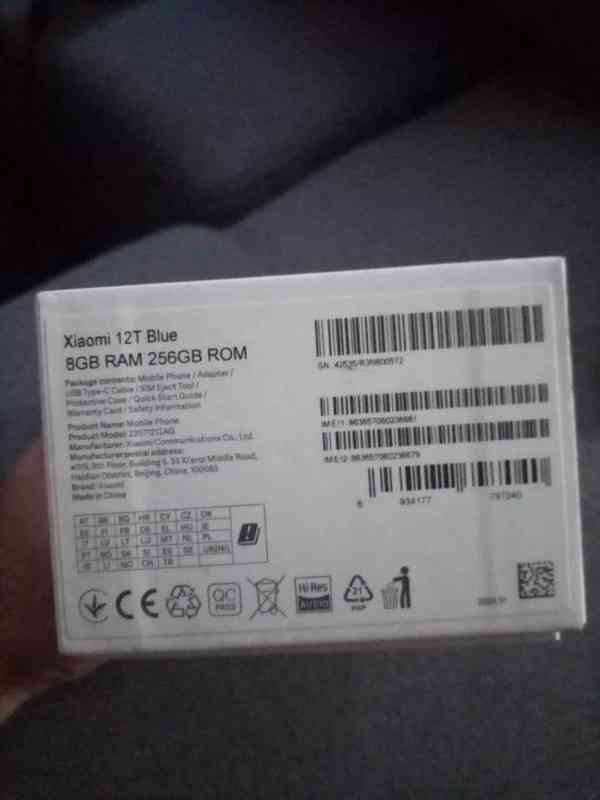 xiaomi 12T blue 5G 256GB - foto 3