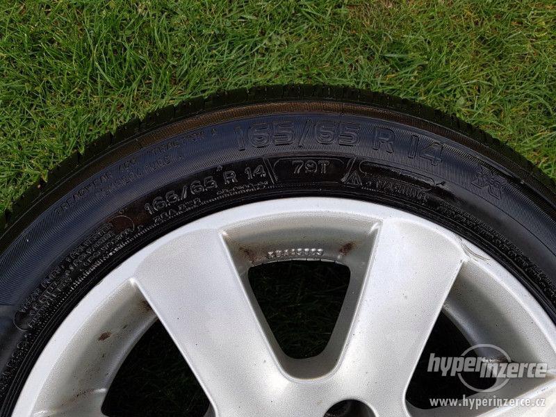 ALU kola Borbet 4x108 s pneu Michelin Energy Saver 165/65 R1 - foto 3