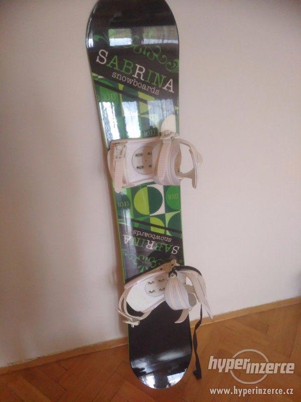 Snowboard komplet (prkno+vázání+boty) - foto 1