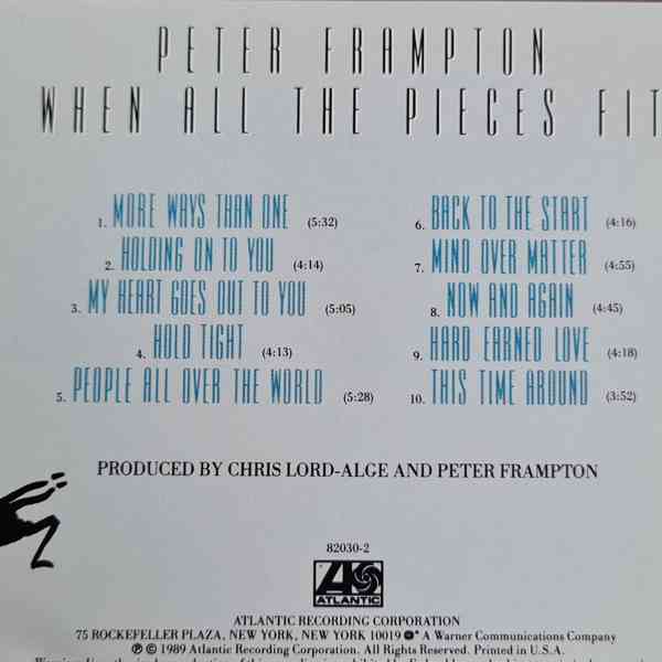 CD - PETER FRAMPTON / When All The Pieces Fit - foto 2