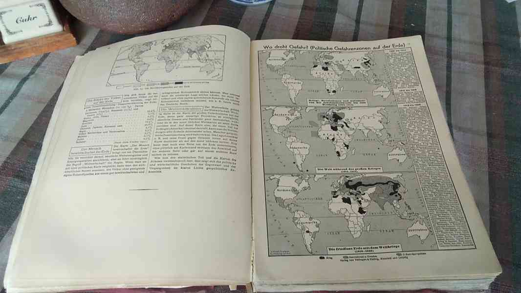 Velký atlas světa z protektorátu - foto 6