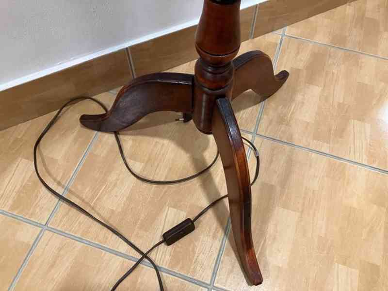 Rustikální lampa, lustr - foto 3
