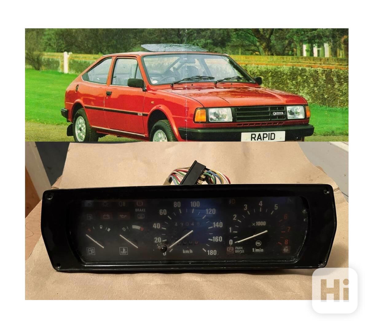 Přístrojová deska ŠKODA 125, 130, 136, RAPID - foto 1