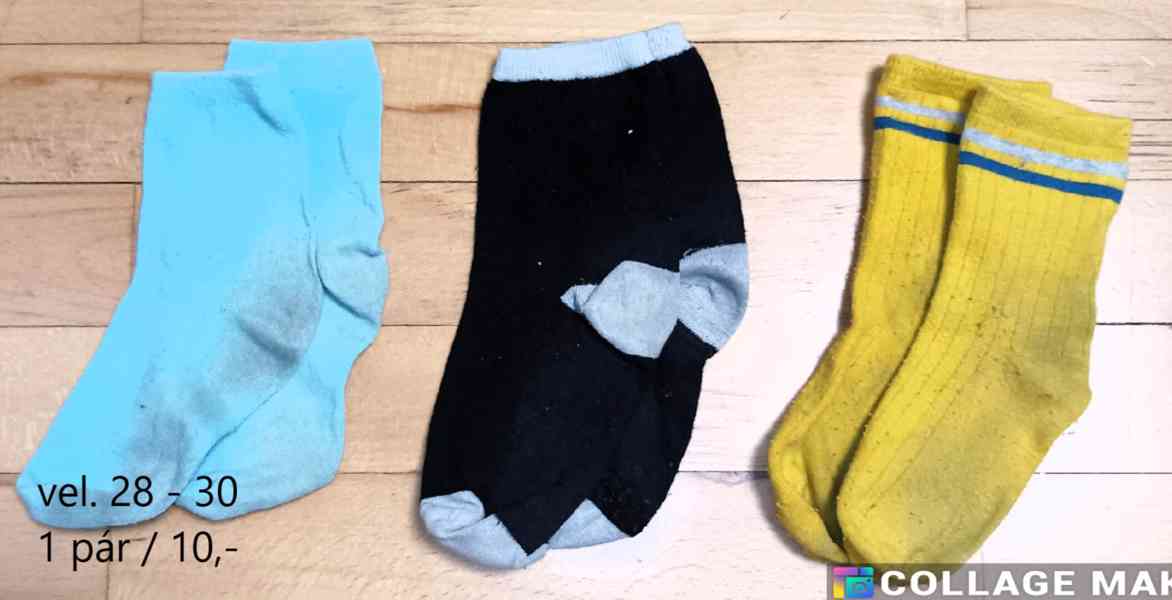 Dětské chlapecké ponožky 